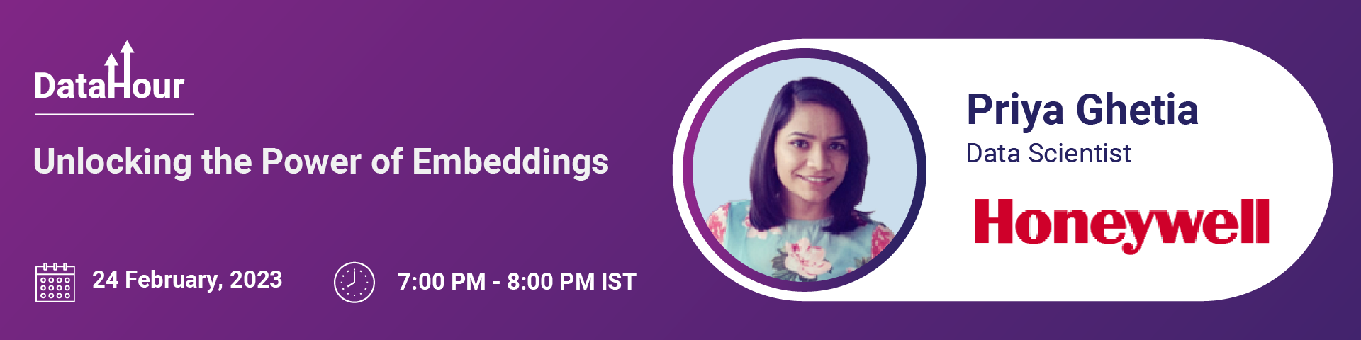DataHour: Unlocking the Power of Embeddings